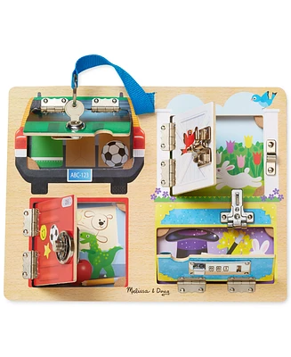 Melissa and Doug Kids' Locks & Latches Board