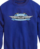 Nascar Big Boys Logo Graphic Crew Fleece Sweatshirt