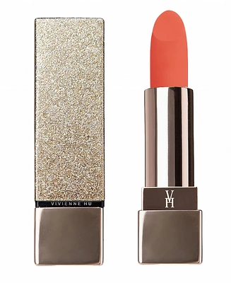 Vivienne Hu Goldsand Long Lasting Creamy Satin and Soft Matte Lipstick, 0.15 oz