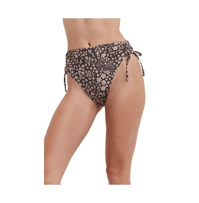 Flirtt Gottex Women's Bella Flora Adjustable High Rise Swim Bottom