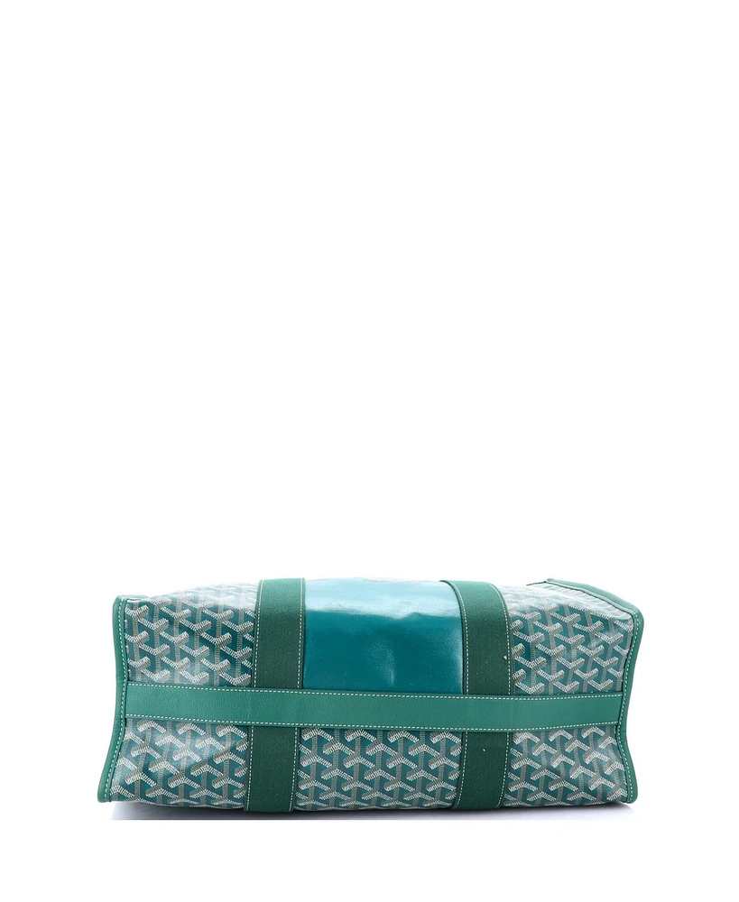 Pre-Owned Goyard Mm Villette Tote Printed Coated Canvas