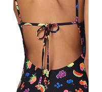 Kate Spade Women's Tie-Back One-Piece Swimsuit