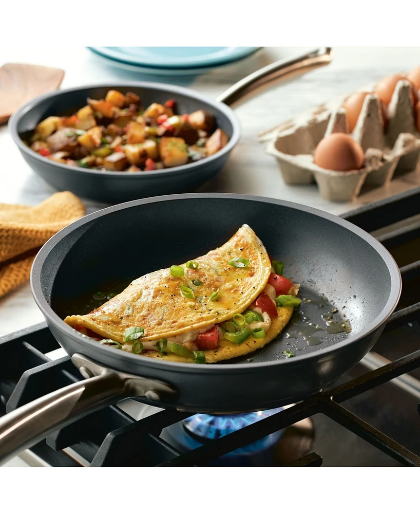 Anolon Accolade Hard-Anodized Precision Forge 2-Pc. Skillet Set