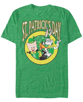 Looney Tunes Men's Team St Pats Short Sleeve T-Shirt