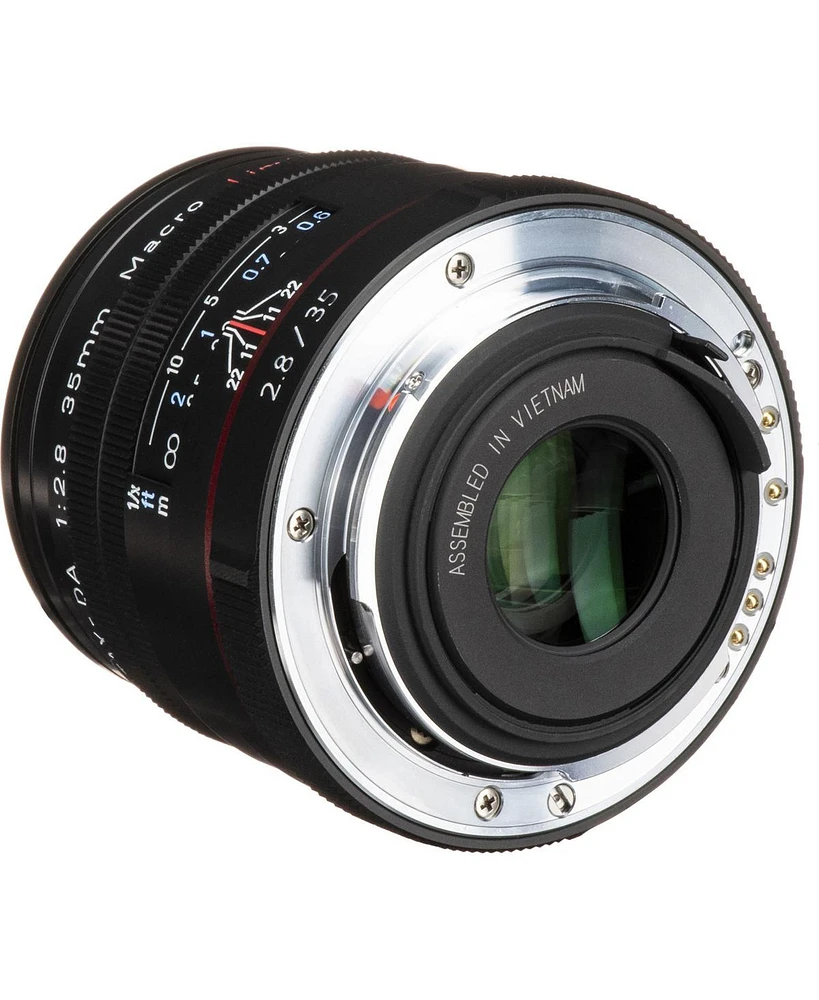 Pentax Smcp-da 35mm f/2.8 Hd Macro Limited Lens, Black
