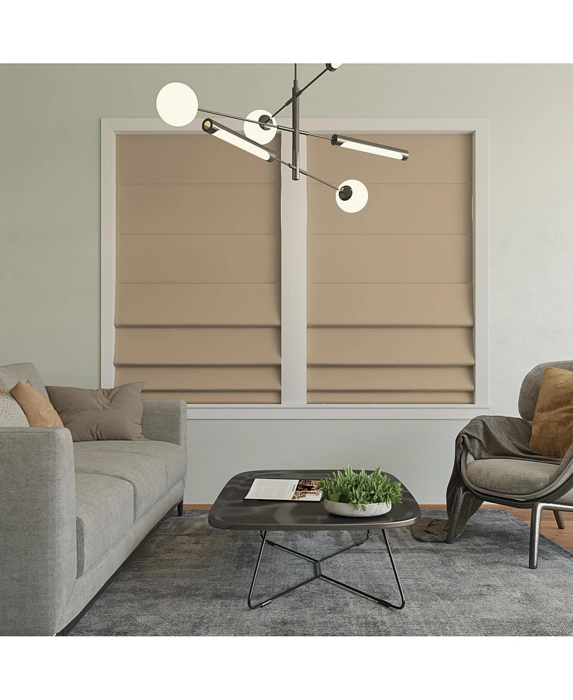 Morin Velvet 100% Blackout Cordless Roman Shade