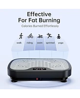 Joroto Vibration Plate Exercise Machine, Vibration Platform Plate for Lymphatic Drainage & Weight Loss, Vibrating Plate Body Shaker Exercise Machine f