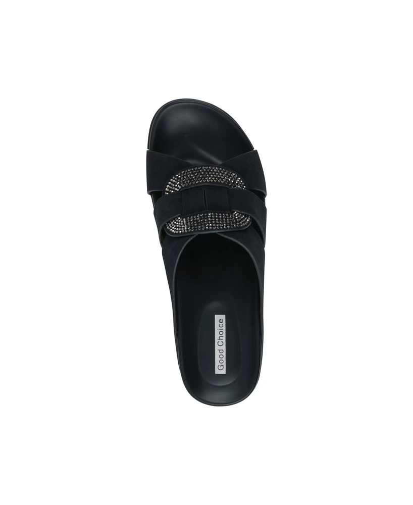 Gc Shoes Women's Betsy Embellished Wedge Sandals