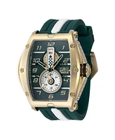 Invicta Men's 47387 Invicta Racing Quartz Multifunction White, Silver, Gold, Green Dial Watch