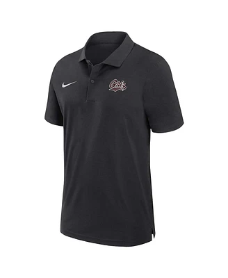 Nike Men's Black Montana Grizzlies 2024 Sideline Coaches Performance Polo Shirt