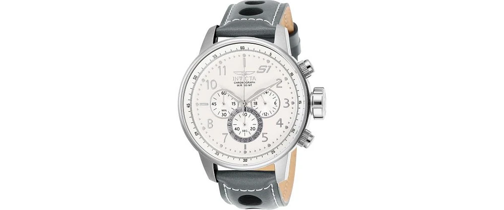 Invicta Men's 25723 S1 Rally Quartz Chronograph White Dial Watch