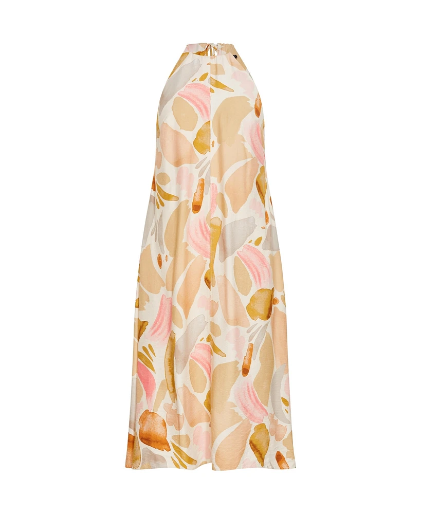 City Chic Plus Surface Level Maxi Dress