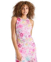 Steve Madden Women's Lanetta Asymmetric-Hem Midi Dress