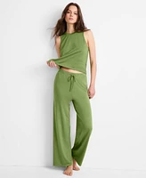 State of Day Women's Relaxed-Fit Drawstring Pants, Exclusively at Macy's