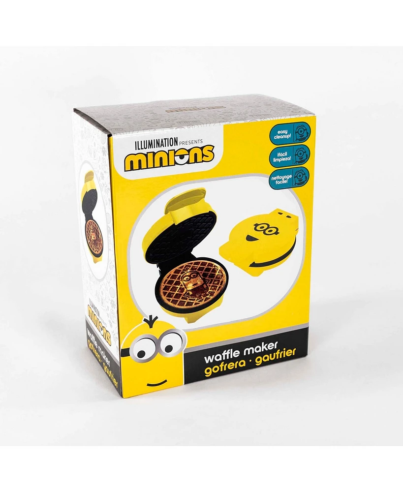 Uncanny Brands Minions Kevin Waffle Maker