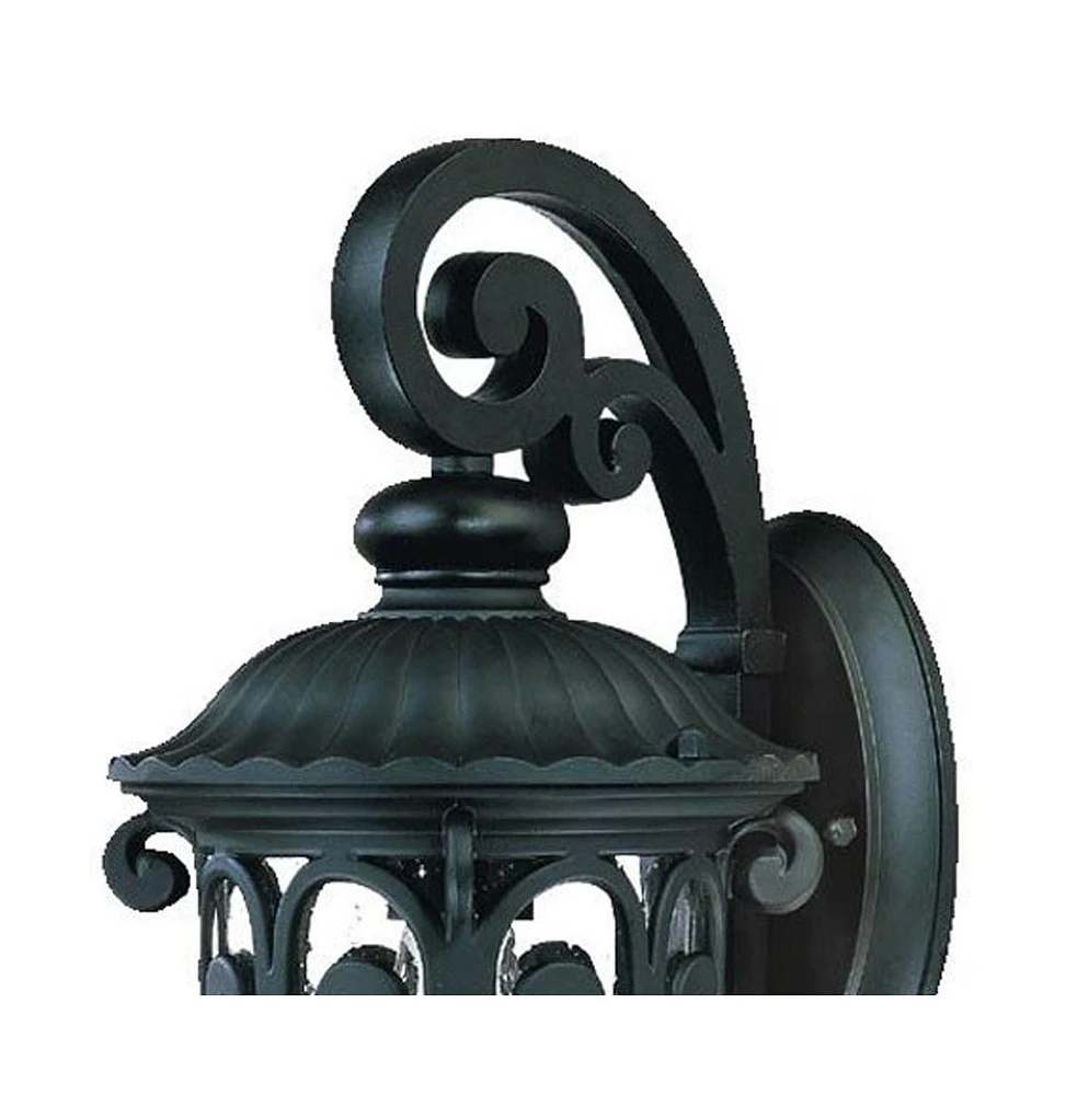 Dark Brown Hanging Goblet Wall Light