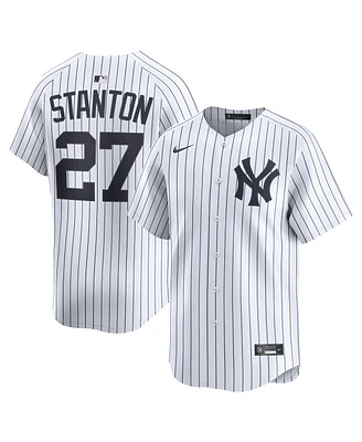 Nike Men's Giancarlo Stanton White New York Yankees Home Limited Player Jersey