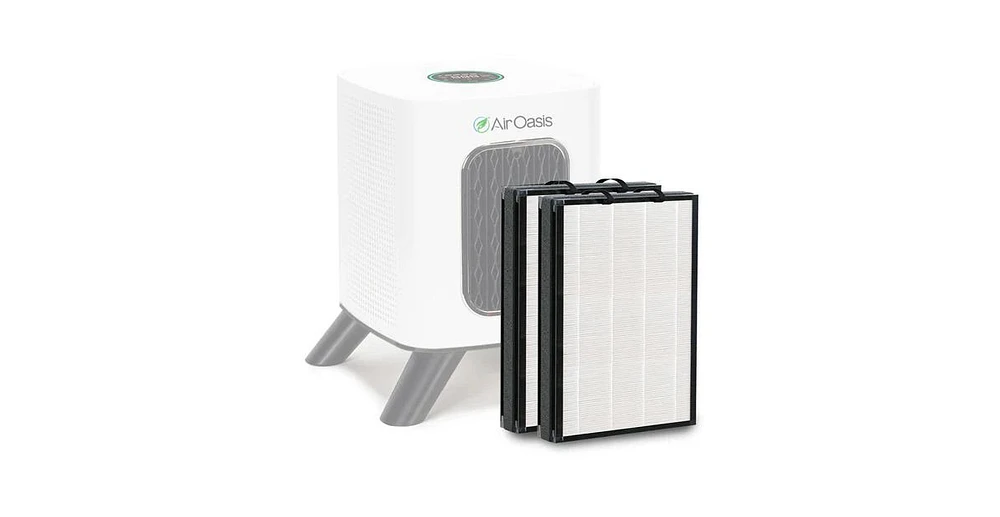 iAdaptAir 2.0 H13 Replacement Filter Set | Compatible with the Air Oasis iAdapt Air 2.0 Small Air Purifier Series | Aoia-2SRF