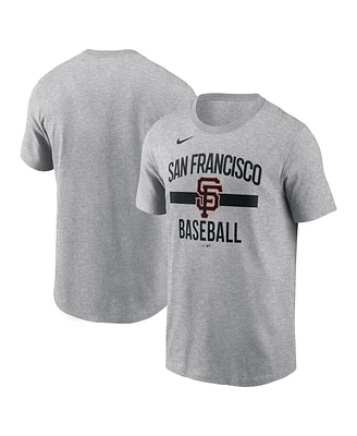 Nike Men's Heather Gray San Francisco Giants Arched T-Shirt