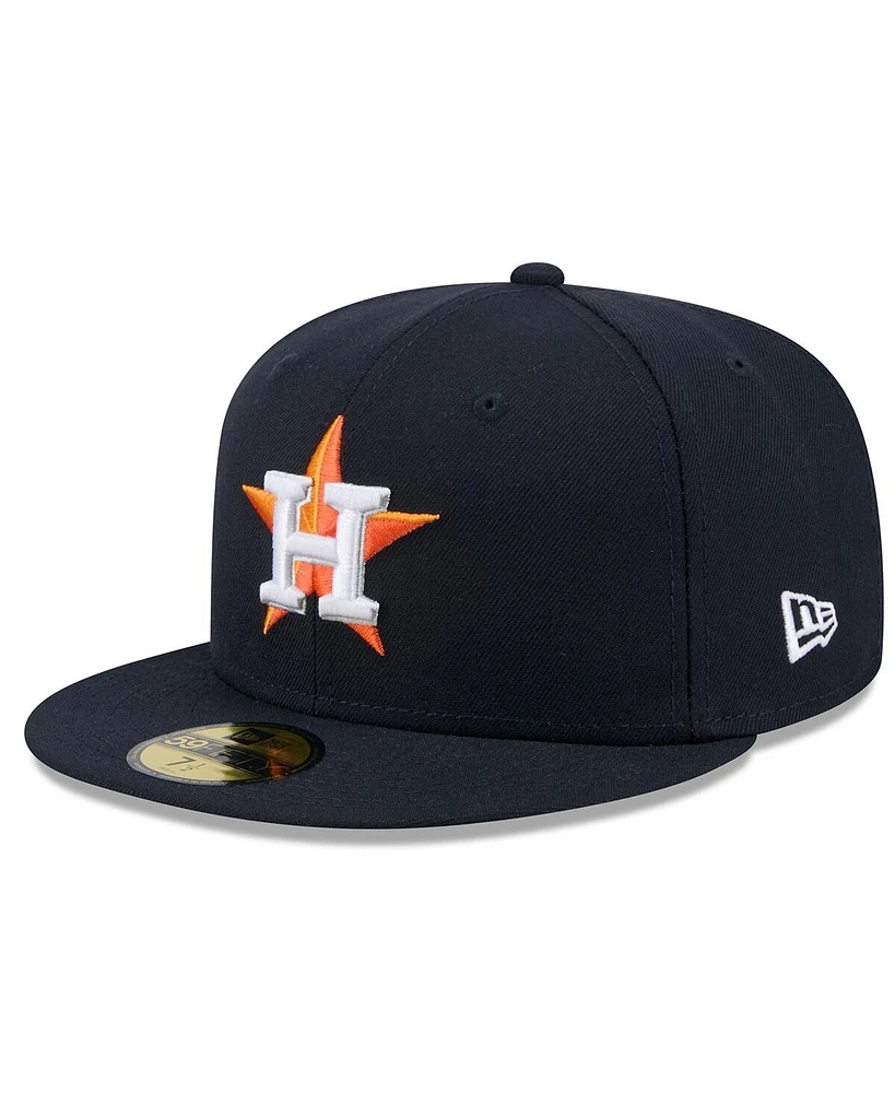 New Era Men's Navy Houston Astros 2025 Jackie Robinson Day 59FIFTY Fitted Hat