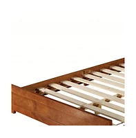 Manufactured Wood Bed Frame – Classic and Sturdy Construction