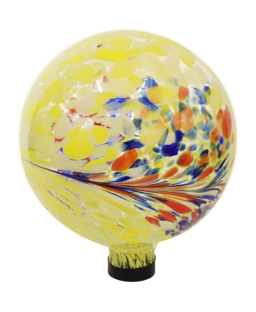 Indoor/Outdoor Artistic Gazing Globe Glass Garden Ball for Lawn, Patio or Indoors