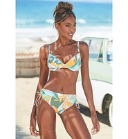 Lascana Women's Printed Underwire Bikini Swimsuit Top Bra Sizing