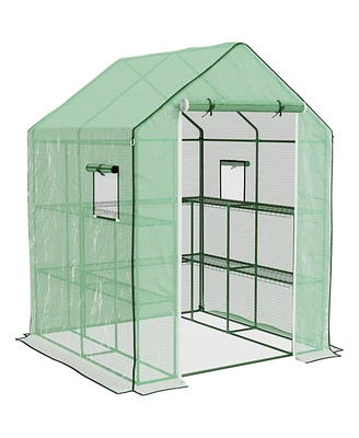 Mini Greenhouse – Compact and Convenient Growing Space for Indoor Plants, Herbs, and Seedlings