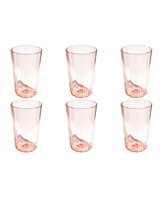 Abode Homewares Vines Etch Double Old Fashioned Glasses, Set of 6