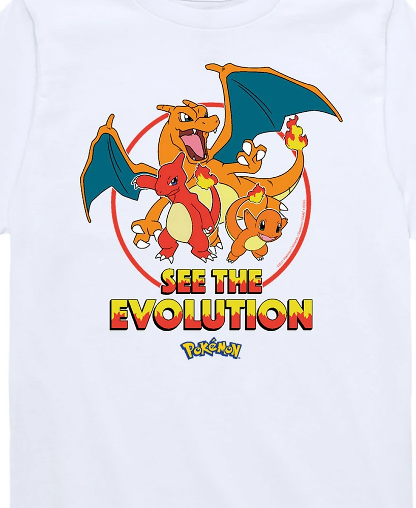 Pokemon Toddler Boys See The Evolution Graphic T-Shirt