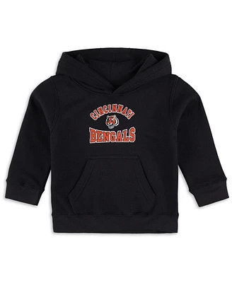 Outerstuff Toddler Black Cincinnati Bengals Home Town Pullover Fleece Hoodie