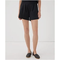 Pact Canopy Linen Blend High-Waisted Short