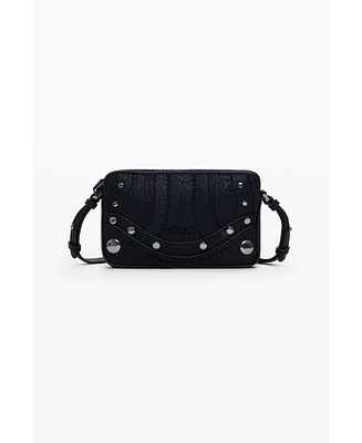 Desigual Women's Medium embroidered crossbody purse