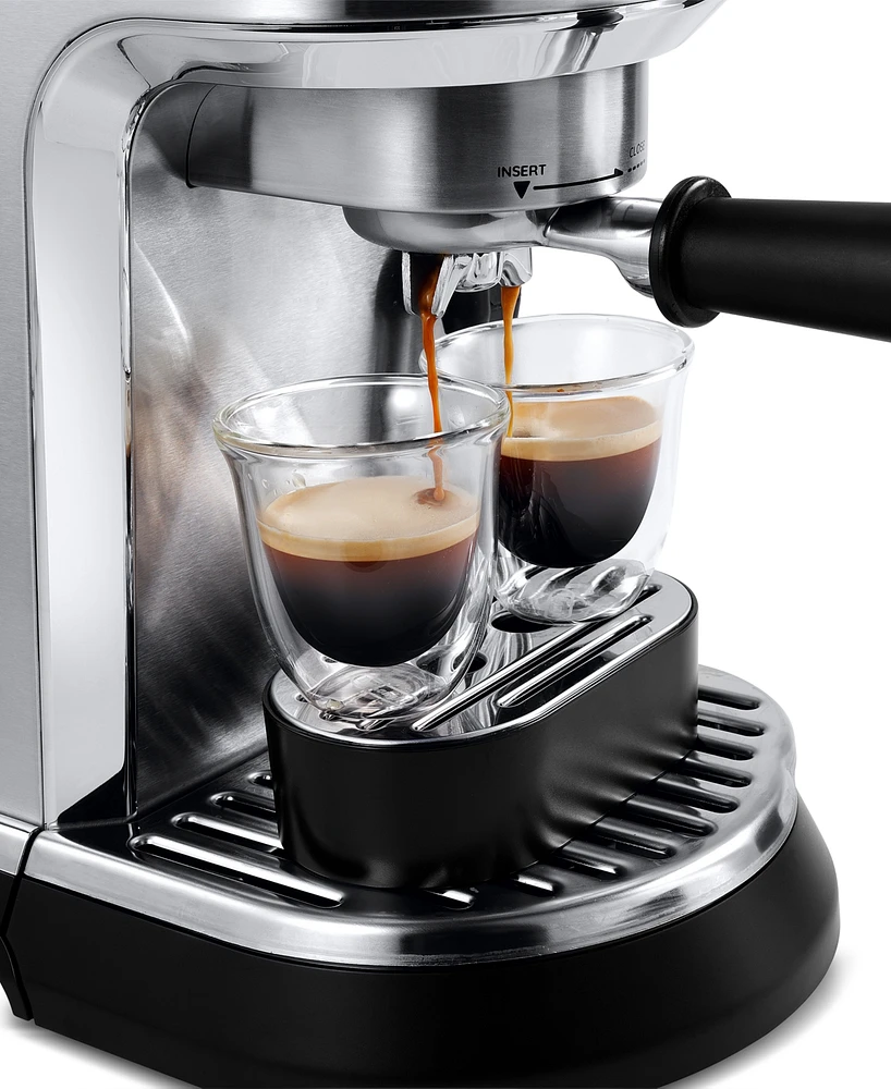 De'Longhi Dedica Maestro Plus Espresso Machine with Automatic Steam Wand