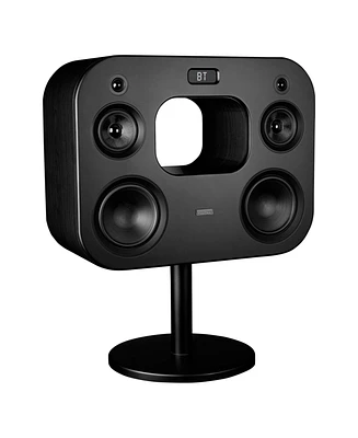 Fluance Fi70 Three-Way Wireless High Fidelity Music System with Powerful Amplifier & Dual 8" Subwoofers (Black Ash)