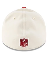 New Era Men's Cream/Cardinal Arizona Cardinals 2025 Nfl Draft 39THIRTY Flex Hat