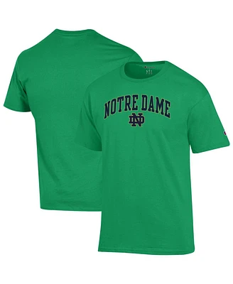 Champion Men's Green Notre Dame Fighting Irish Arch Over Logo T-Shirt