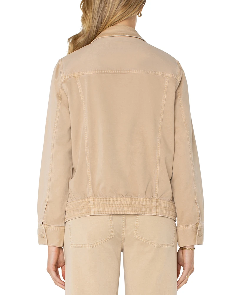 Liverpool Los Angeles Women's Twill Cargo Jacket
