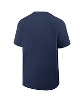 Nike Men's Navy Tampa Bay Rays Authentic Collection Raglan Short Sleeve Windshirt
