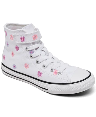 Converse Little Girls Chuck Taylor All Star Florals High Top Casual Sneakers from Finish Line