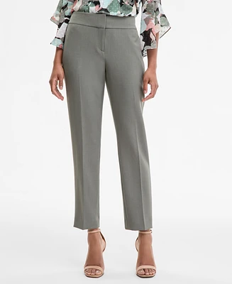 Kasper Women's Stretch Crepe Slim Leg Pant