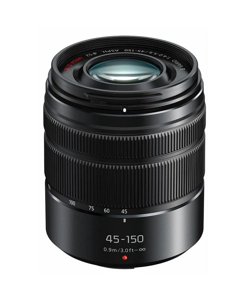 Panasonic Lumix Dmc-G85 Mirrorless Camera with 12-60mm f/3.5-5.6 Lens, Bundle with 45-150mm f/4.0-5.6 Lens, Black, 32GB Uhs-i Sdhc Memory Card, Should