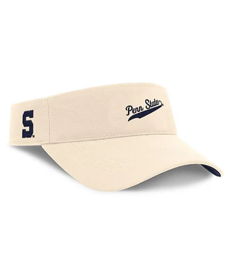 Nike Men's Natural Penn State Nittany Lions Primetime Ace Adjustable Visor Hat