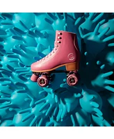 C7skates Forget Me Not Quad Roller Skates (Lychee Punch, Women's 9 / Men's 8)