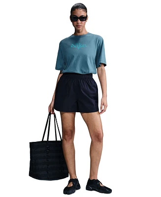Nike Sportswear Women's Cotton Logo Relaxed T-Shirt