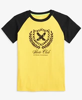 Epic Threads Little & Big Boys Colorblocked Raglan-Sleeve Skate Club T-Shirt, Exclusively at Macy's