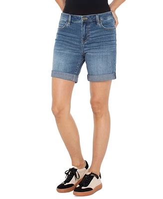 Liverpool Los Angeles Women's Marley Girlfriend Rolled Cuff Shorts