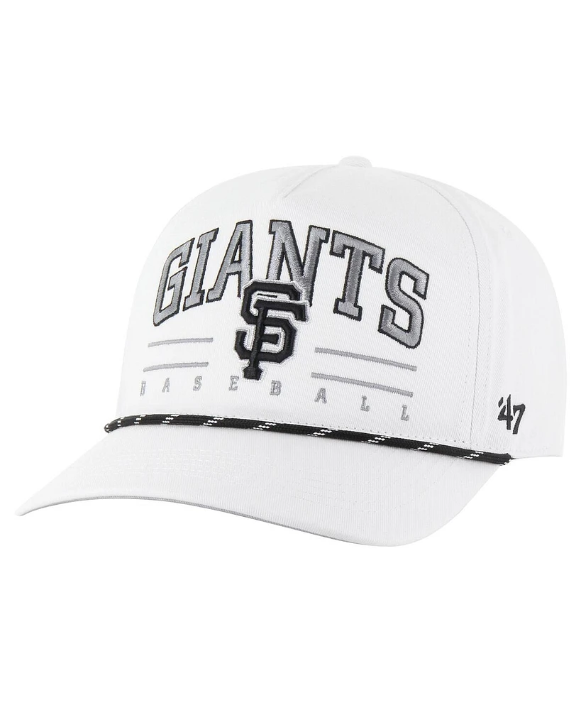 '47 Brand Men's White San Francisco Giants Roscoe Speckle Hitch Adjustable Hat