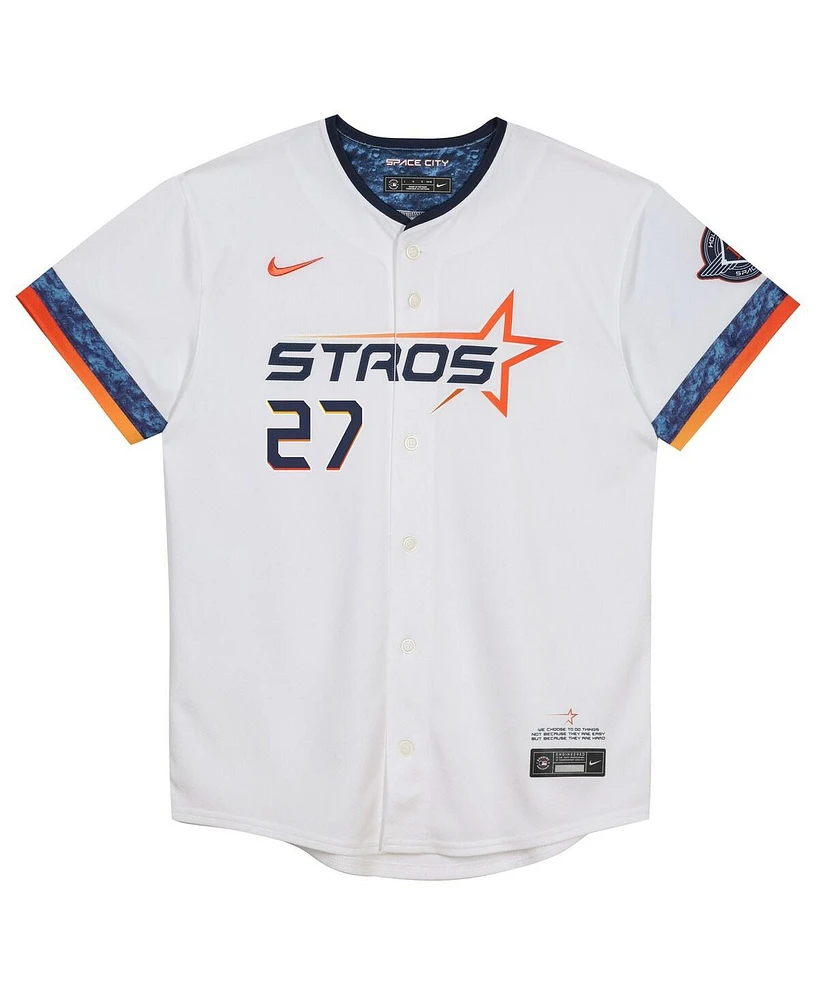 Nike Preschool Jose Altuve White Houston Astros 2025 City Connect Limited Player Jersey