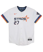 Nike Preschool Jose Altuve White Houston Astros 2025 City Connect Limited Player Jersey